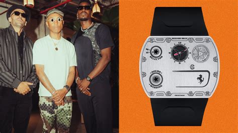 pharrell williams richard mille ferrari|pharrell williams best watches.